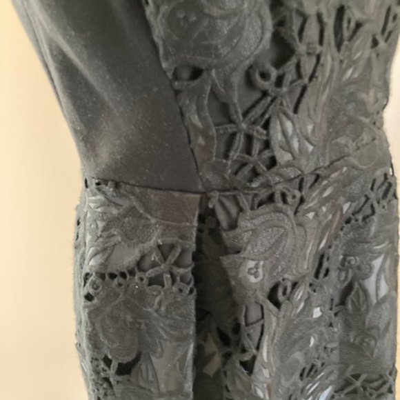 Club Monaco NEW black lace dress size 10 - Picture 6 of 8